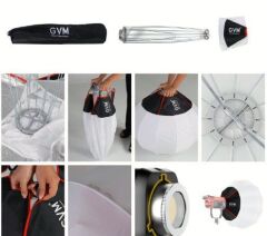 GVM DL85R 85cm Lantern Balon Softbox