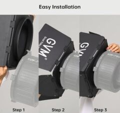 GVM FZ60 F60 için Barndoor