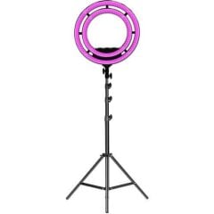 GVM Bi-Color & RGB LED Soft Double Ring Light (18'')