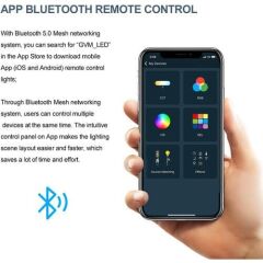 GVM YU200R 200W RGB LED Panel Işık (Hardcase)