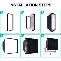GVM YU300R Uyumlu Softbox