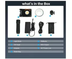 SIRUI C150X 150W Bi-Color LED Video Işığı