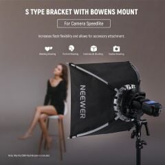 Neewer Tepeflaşı için Bowens Dönüştürücü