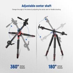 Neewer TP-27 Yatay Kollu Tripod