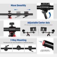 Neewer TP-27 Yatay Kollu Tripod