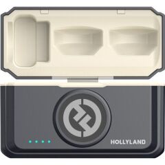 Hollyland Lark M2 Combo İkili Kablosuz Mikrofon Sistemi - Siyah