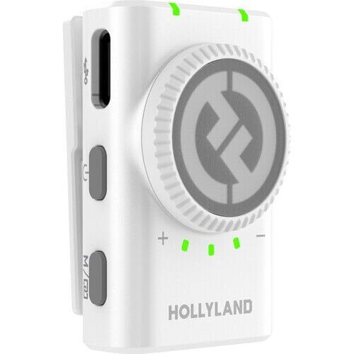 Hollyland Hollyland Lark M2 Combo İkili Kablosuz Mikrofon Sistemi Beyaz Görsel 2