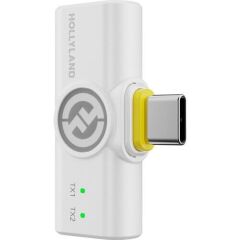 Hollyland Lark M2 Combo İkili Kablosuz Mikrofon Sistemi - Beyaz