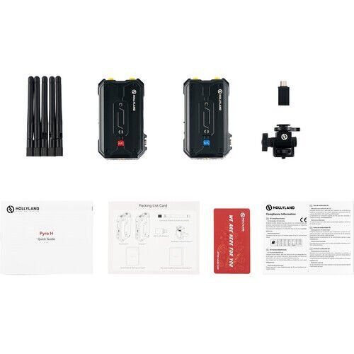 Hollyland Hollyland PYRO H HDMI Kablosuz Görüntü Aktarım Sistemi Görsel 8