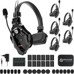 Hollyland Solidcom C1-6S Kablosuz Intercom Sistemi (6 Kullanıcı)