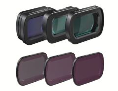 Freewell DJI OSMO POCKET 3 - LENS & ND FILTERS KIT MACRO, WIDE-ANGLE ANAMORPHIC LENSES & ND8/32/128 FILTERS