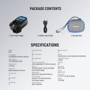 NEEWER QZ-C TTL Kablosuz Flaş Tetikleyici