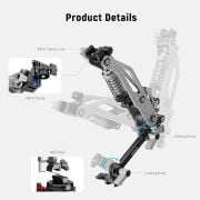 NEEWER GA022 Esnek Hidrolik Boom Kolu Vantuzu (GoPro Hero, DJI Osmo Pocket 3, Insta360 Uyumlu)