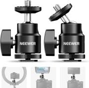 NEEWER ST-17 1/4'' Kamera Hot Shoe Adaptör Seti (2'li Paket)