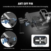 NEEWER PS015 Pro Katlanabilir V-Mount Batarya Plakası