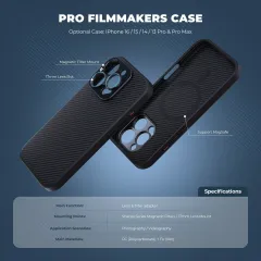 Freewell Pro Filmmaker iPhone Case  IPHONE 16 PRO MAX - 17MM MOUNT