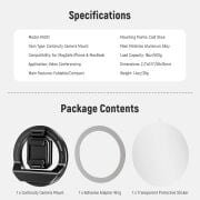 NEEWER PA031 Laptop MagsafeTutucu & Coldshoe Mount