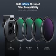 NEEWER LA006 67mm Telefon Filtre Yuvası Klipsi