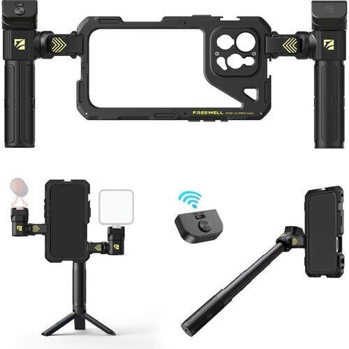 Freewell Freewell Genius Rig iPhone 16 Pro Max Kafes Görsel 2