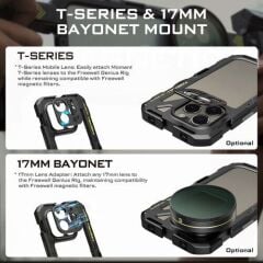 Freewell Genius Smartphone Rig Cage for iPhone 15 Pro Max