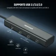 NEEWER PS020E USB-C Hub 4-in-1 10Gbps