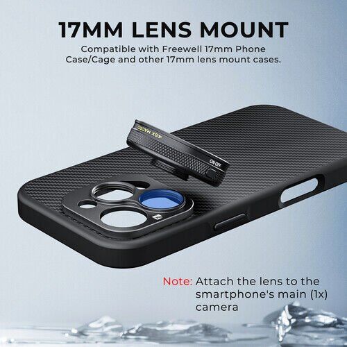 Freewell Freewell Sherpa 17mm Mount 4.5x Makro Lens Görsel 2