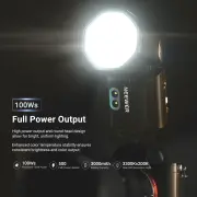 Neewer Z3R-N Nikon Uyumlu 100W Yuvarlak Kafa Akülü Tepe Flaşı