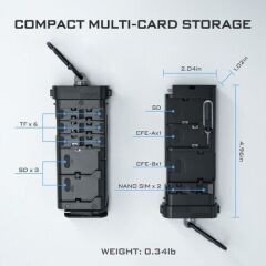 Freewell PRO CARD READER CF Express Type A/B, SD, TF COMBO