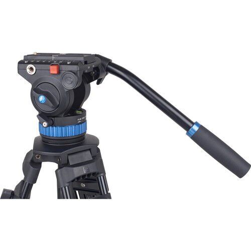 Sirui Sirui SH-15 60mm Akışkan Kafalı Alüminyum Video Tripod Kiti Görsel 3