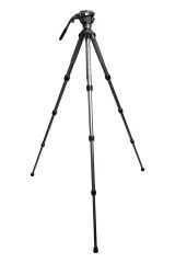 Sirui GT04+GT5 Pilot Series Video Tripod Kiti (Metalik Gri)
