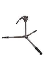 Sirui GT04+GT5 Pilot Series Video Tripod Kiti (Metalik Gri)