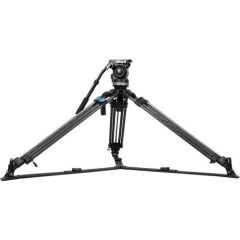Sirui SQ75 Profesyonel Karbon Fiber Video Tripod Kiti (VHS10 Kafa ile)