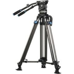 Sirui SQ100+VHS18 Profesyonel Karbon Fiber Video Tripod Kiti