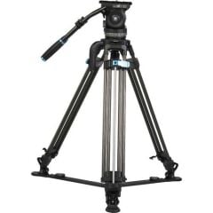Sirui SQ100+VHS18 Profesyonel Karbon Fiber Video Tripod Kiti