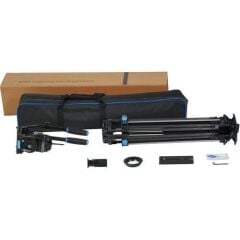 Sirui SQ100+VHS18 Profesyonel Karbon Fiber Video Tripod Kiti