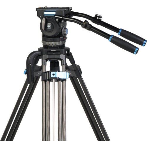 Sirui Sirui SQ100+VHS18 Karbon Fiber Video Tripod Kiti Görsel 3