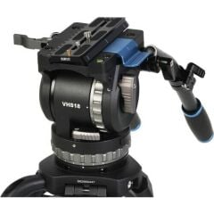 Sirui SQ100+VHS18 Profesyonel Karbon Fiber Video Tripod Kiti