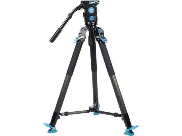 Sirui Sirui SVT75 Pro SVH15 Karbon Fiber Video Tripod Kiti Görsel 3