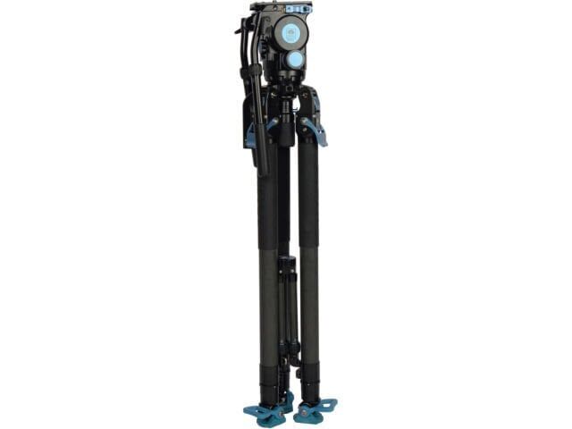 Sirui Sirui SVT75 Pro SVH15 Karbon Fiber Video Tripod Kiti Görsel 6