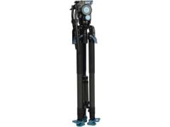Sirui SVT75 PRO Rapid Karbon Fiber Video Tripod Kiti (SVH15 Kafa ile)