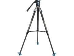 Sirui SVT75 PRO Rapid Karbon Fiber Video Tripod Kiti (SVH15 Kafa ile)