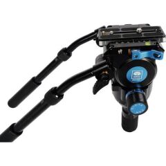 Sirui SVS75 Rapid-System Karbon Fiber Video Tripod Kiti (SVH15 Kafa ile)
