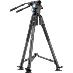 Sirui SVS75 Rapid-System Karbon Fiber Video Tripod Kiti (SVH15 Kafa ile)