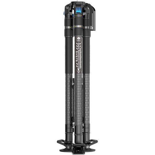 Sirui Sirui SVS75 Rapid-System Karbon Fiber Video Tripod Seti Görsel 5