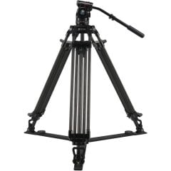 Sirui BCT-2203+BCH-10 Profesyonel Karbon Fiber Video Tripod Kiti