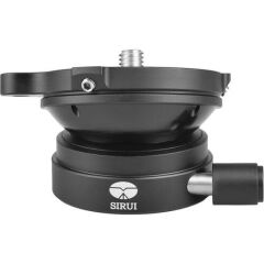 SIRUI LE-60 Leveling Base – 15° Ayarlı Profesyonel Tripod Seviye Adaptörü (6 Yıl Türkiye Distribütör Garantili)