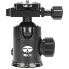 Sirui E‑20 Ball Head – Arca‑Swiss Uyumlu Profesyonel Tripod Top Kafa (6 Yıl Türkiye Distribütör Garantili)