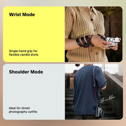 Pgytech PGYTECH Camera Strap Slim (Vintage-Olive Green) - Kamera Askısı Görsel 8