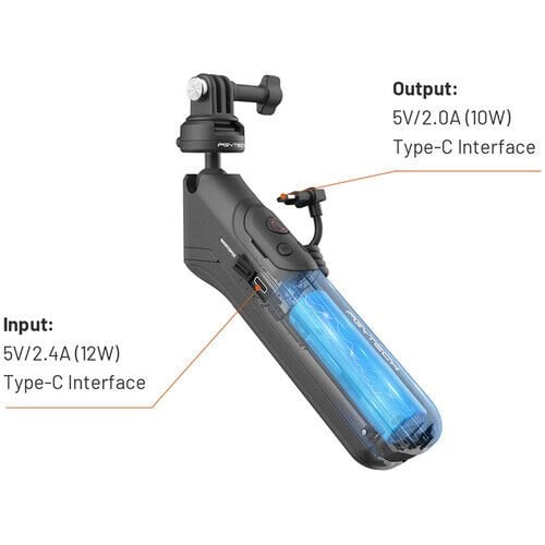 Pgytech PGYTECH CapLock MantisPod Power Grip (GoPro Edition) | Tripod & El Grip & Güç Kaynağı Görsel 3