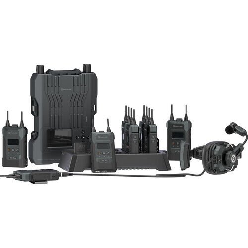 Hollyland Solidcom M1 Pro Full-Duplex Wireless Intercom System | 8 Beltpacks & Headsets